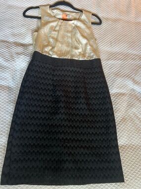 Elegant Black and Gold Women's Skirt